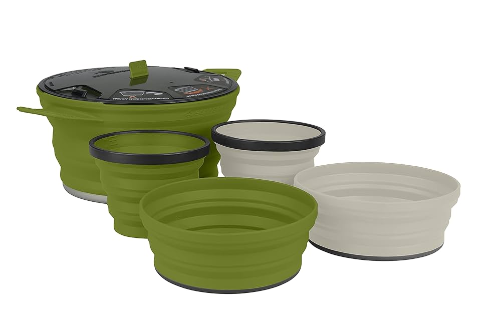 Amazon | Sea to Summit X-Pot 調理器具5点セット バック